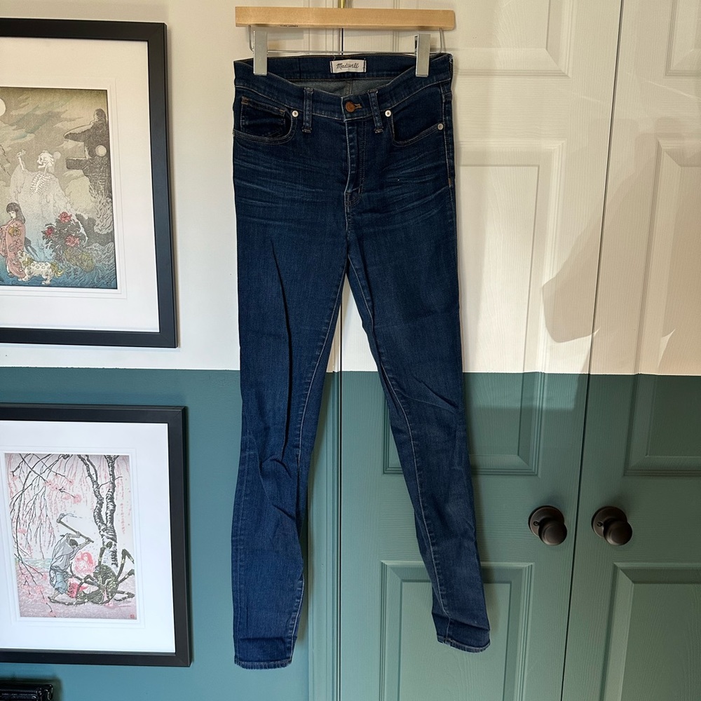 Madewell skinny crop 27 tall